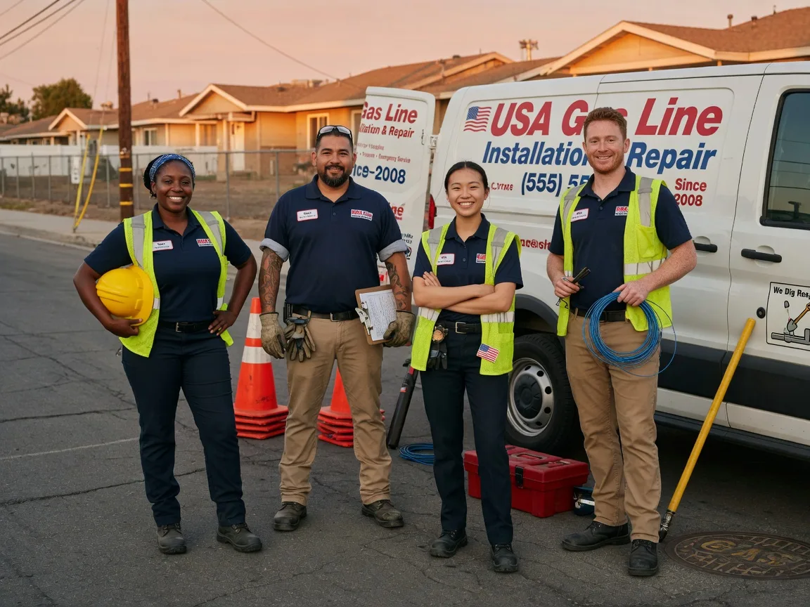Gas Line Installation company in Lime Ridge, WI